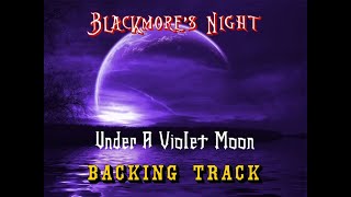 Blackmore&#39;s Night - Under A Violet Moon - Guitar Backing Track