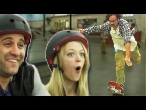 Non-Skaters Vs. Pro Skaters