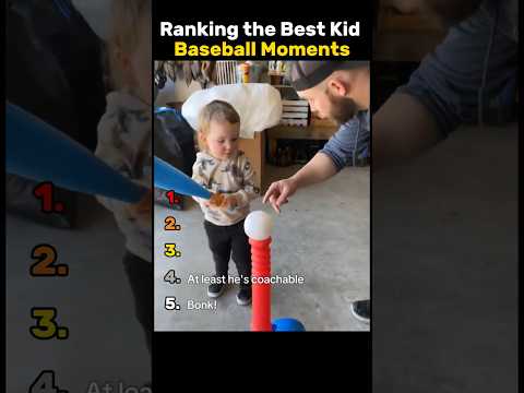 Ranking the Funniest Kids Playing Baseball Ever ⚾🧢