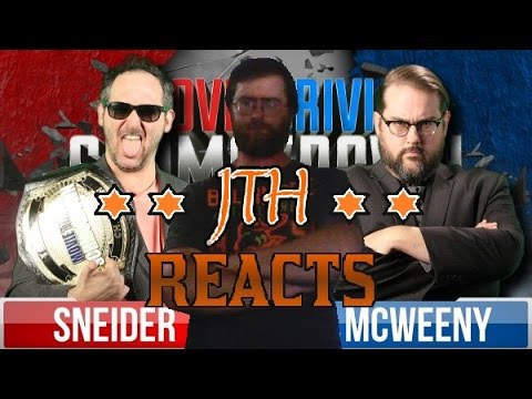 Movie Trivia Schmoedown - Drew McWeeny vs. Jeff Sneider REACTION (JTH Reacts)
