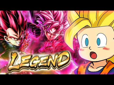 OH MY GOD WHY IS HE SO BEAUTIFUL?! NEW LEGEND ROSE REACTION! | Dragon Ball Legends