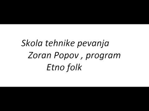 Jelena Pajic Skola pevanja Zoran Popov