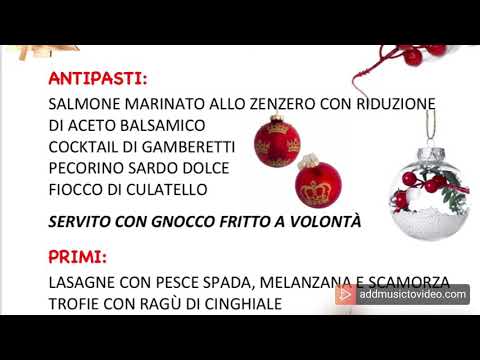 Pranzo di Natale 🎄 2019 (il menù) - Gnocco Fritto Pavia