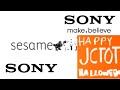 Sesame Workshop Logo In Sony Chorded