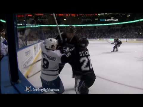 Colby Armstrong vs Steve Downie