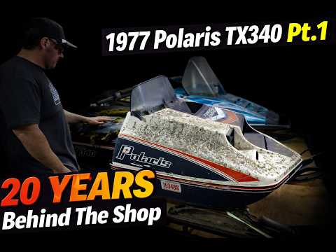 Thumbnail for Restoring a 1977 Polaris TX 340 | Pt.1 | 20 Years of Clean up
