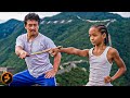 Jackie Chan Teaching Kung Fu THE KARATE KID
