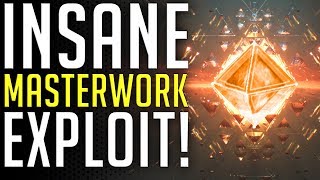 Anthem | INSANE MASTERWORK EXPLOIT! How To Get GUARANTEED Masterworks!