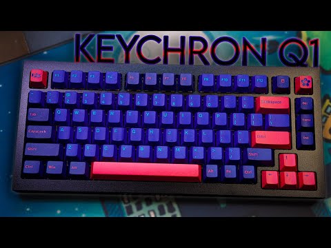 Keychron Q1 Build + Mods | NovelKeys Blueberry Switches