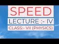 Class 7 Physics 30 4 2020 Session 4