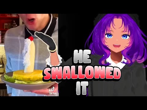 Mom VTuber Reacts to UNHINGED Cooking Shorts...