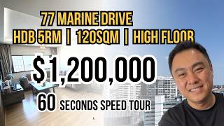 HDB 5RM @ 77 Marine Drive — 60s Speed Tour