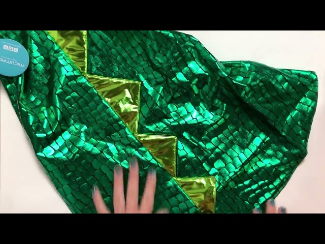 Vídeo relacionado con Aomig Disfraz Dinosaurio Niño, 3Pcs Capa de Dinosaurio con Capucha y Mangas y Máscara Dinosaurio, Capa de Disfraz de Dragón para Niños para Halloween Carnaval Fiestas Cosplay Cumpleaños, Rosa