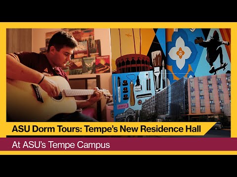Inside ASU’s newest residence hall on the Tempe campus | Tempe’s New Residence Hall dorm tour