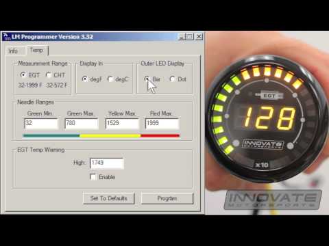 Innovate Motorsports: MTX Series EGT Gauge Setup (Exhaust Gas Temp)