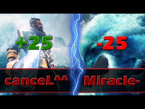 canceL^^plays Kunkka vs Miracle- Morphling ez -25 - Dota 2