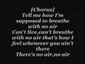 Jordin Sparks ft Chris Brown - No Air Lyrics 