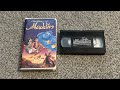 Aladdin 1993 VHS Version 2 Overview
