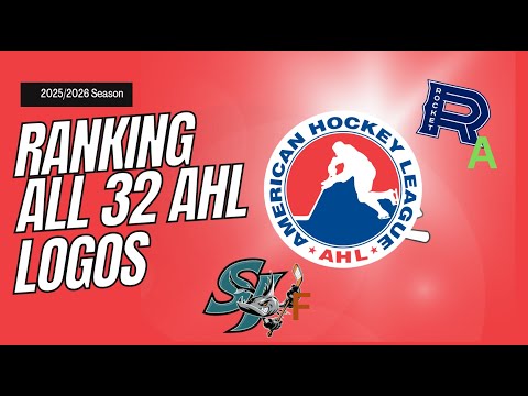 Ranking ALL AHL LOGOS for the 25/26 Season!