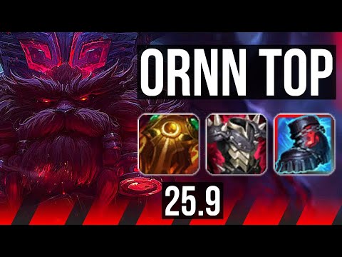 ORNN vs GANGPLANK (TOP) | EUW Diamond | 25.9