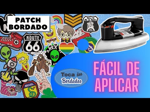 Aprenda de maneira fácil como aplicar seu Patch Bordado Termocolante