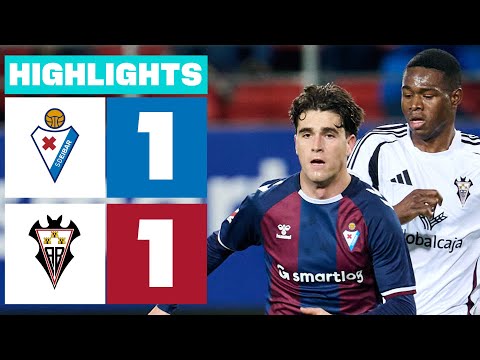 SD EIBAR 1 - 1 ALBACETE BP I RESUMEN LALIGA HYPERMOTION