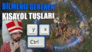 Age of Empires IV KISAYOL TUŞLARIYLA OYUNUNU GELİŞTİR - Kısayol Rehberi | AoE4 R