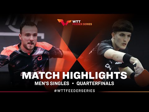 Luka Mladenovic vs Simon Gauzy | MS-QF | WTT Feeder Havirov 2023