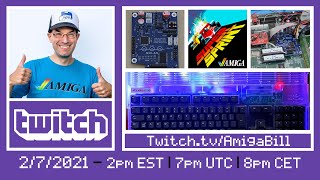 2/7/2021 Rob Cranley Demos Commodore Amiga Solas Project, New Super Sprint Demo from McGeezer & More