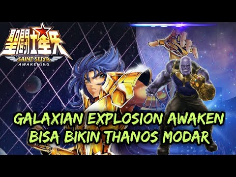 Testing Gemini Saga Repair Cloth - Galaxian War Saint Seiya Awakening