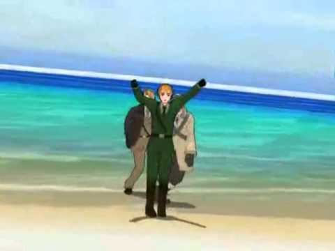 [APH MMD] BREEZE England America Canada (Male Version)