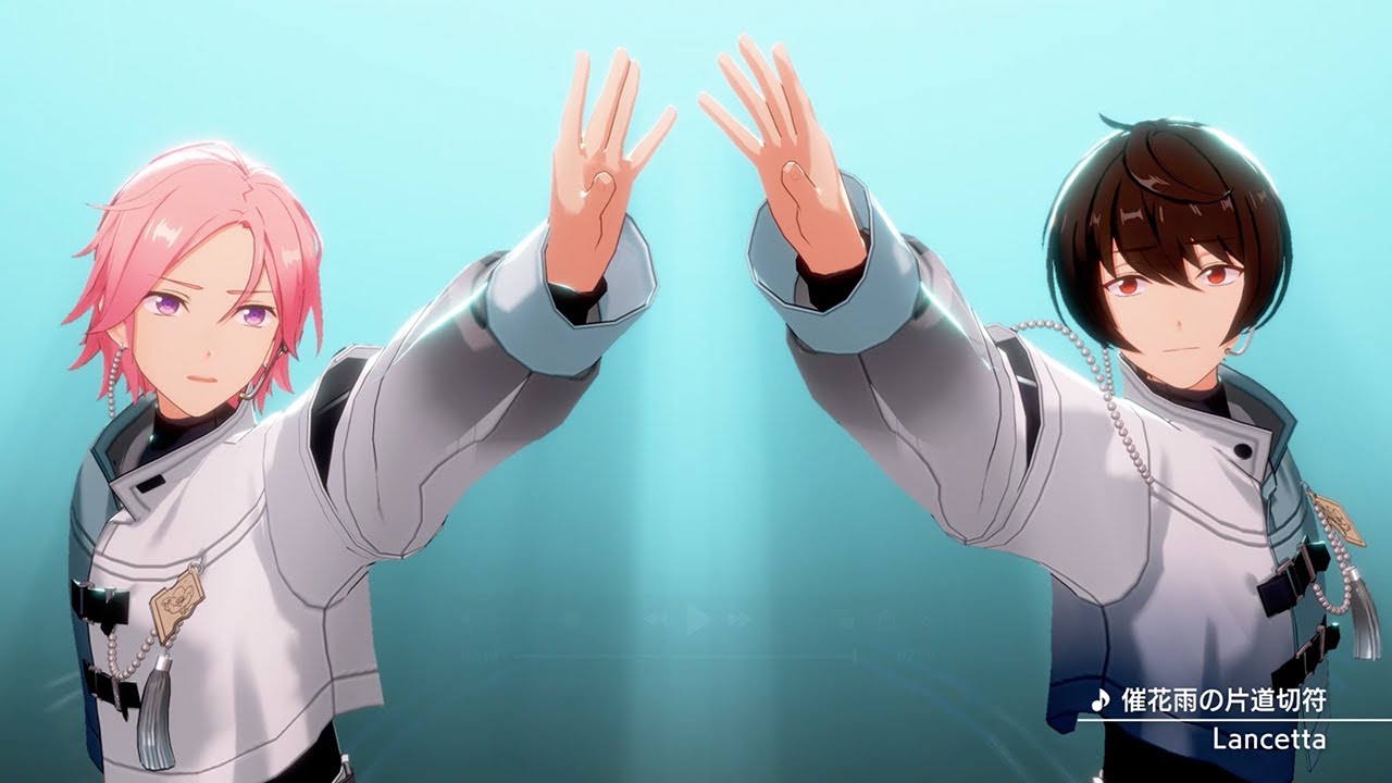 Lancetta「催花雨の片道切符」 あんさんぶるスターズ！！ Music ゲームサイズMV