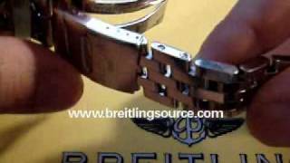 How to Resize a Breitling Watch Bracelet