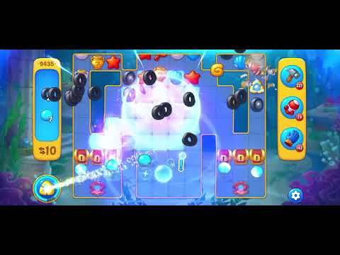 Fishdom level 9435 no boosters フィッシュダム