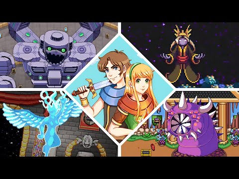 Secrets of Grindea - All Bosses + All Endings [+Secret Bosses]