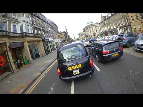 V233LGK - Taxi pays imaginary tax to let him drive in the cycle lane