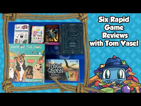 Six Rapid Game Reviews with Tom Vasel