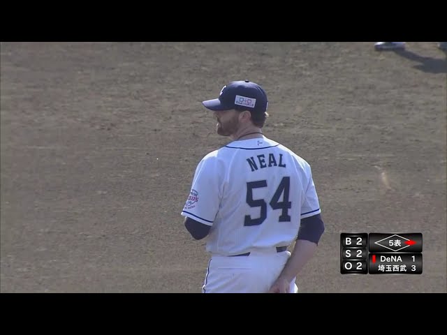 【ファーム】ライオンズ・ニール 空振り三振を奪う好投を見せる‼ 2019/3/26 L-DB