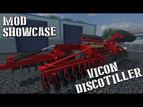 Farming Simulator 2013 Mod Showcase - Vicon Discotiller XR