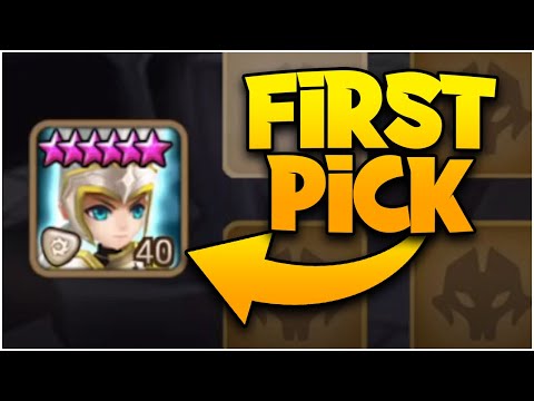 I tried First Pick DARION for the lulz... (Summoners War)