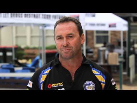 Parramatta Eels Pre-Season Training Camp at UNE