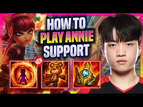 LEARN HOW TO PLAY ANNIE SUPPORT LIKE A PRO! - T1 Keria Plays Annie Support vs Bard! | Season 2023