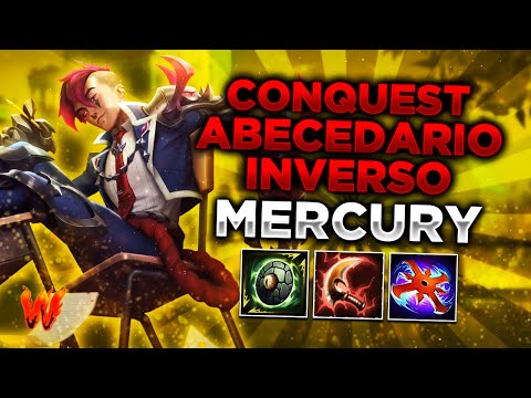 MERCURY, WE UNDERSTAND EACH OTHER BETTER WITH OUR FISTS - Warchi - Smite Conquest ABC Inverso