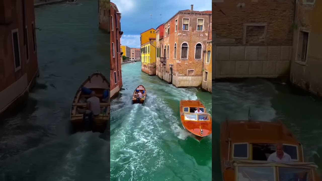 🇮🇹 The Italian City Where the Streets Are Made of Water ⭐