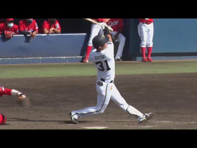 【ファーム】バファローズ・太田 レフトへ特大のホームラン!! 2020/9/12 B-C(ファーム)