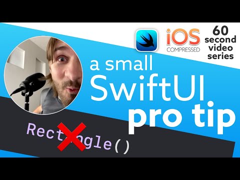 Is this SwiftUI pro tip even useful? You decide. | iOS Compressed: 60-second video series thumbnail