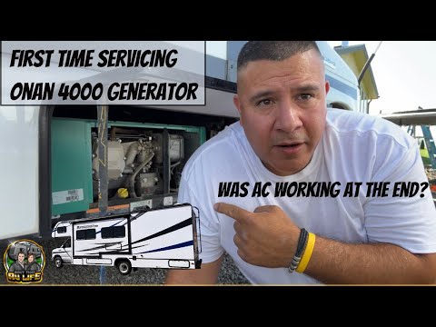 Onan 4000 Onboard Generator | Full Service Video