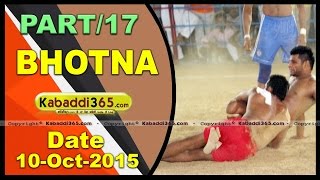 (13) Bhotna (Barnala) Kabaddi Tournament 10 Oct 2015