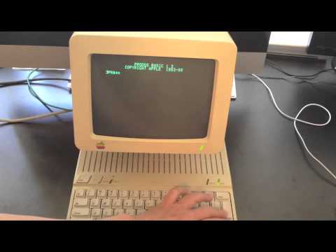 Apple IIc CDrive Demo
