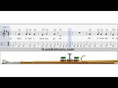 Lezioni di Tromba - My Heart Will Go On Titanic Spartiti Tromba Corso Imparare Suonare Scuola